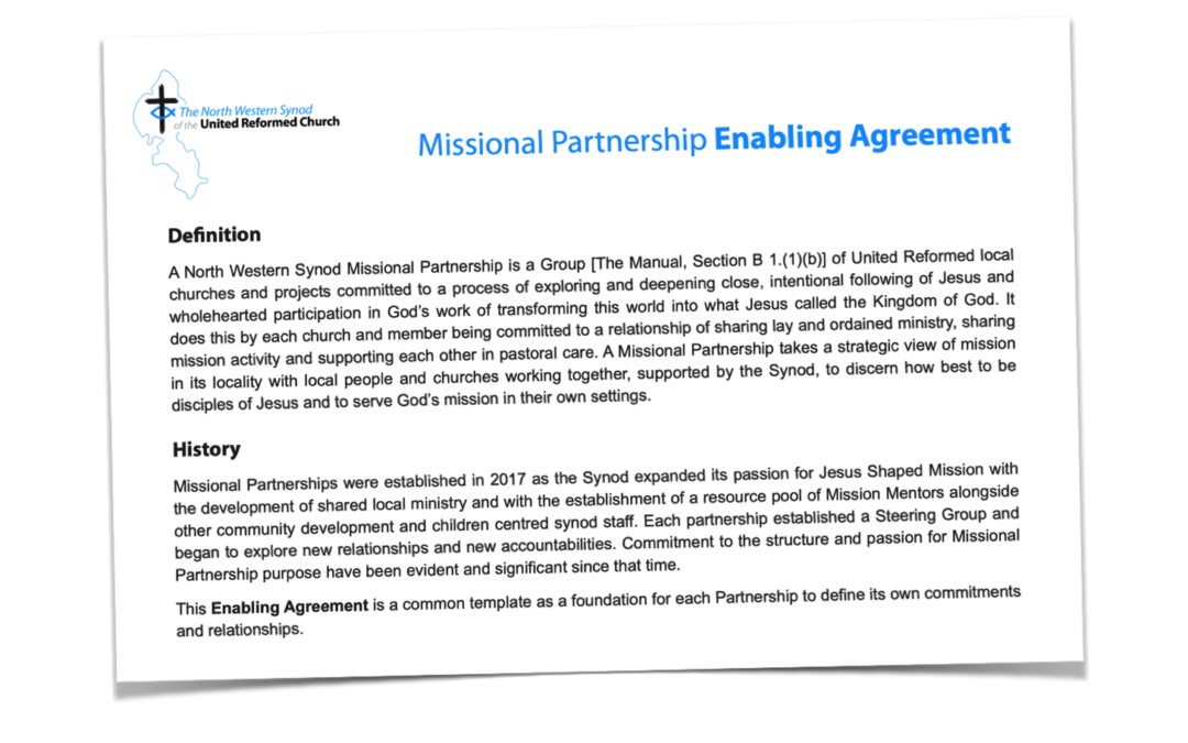 Missional Partnership Enabling Agreement