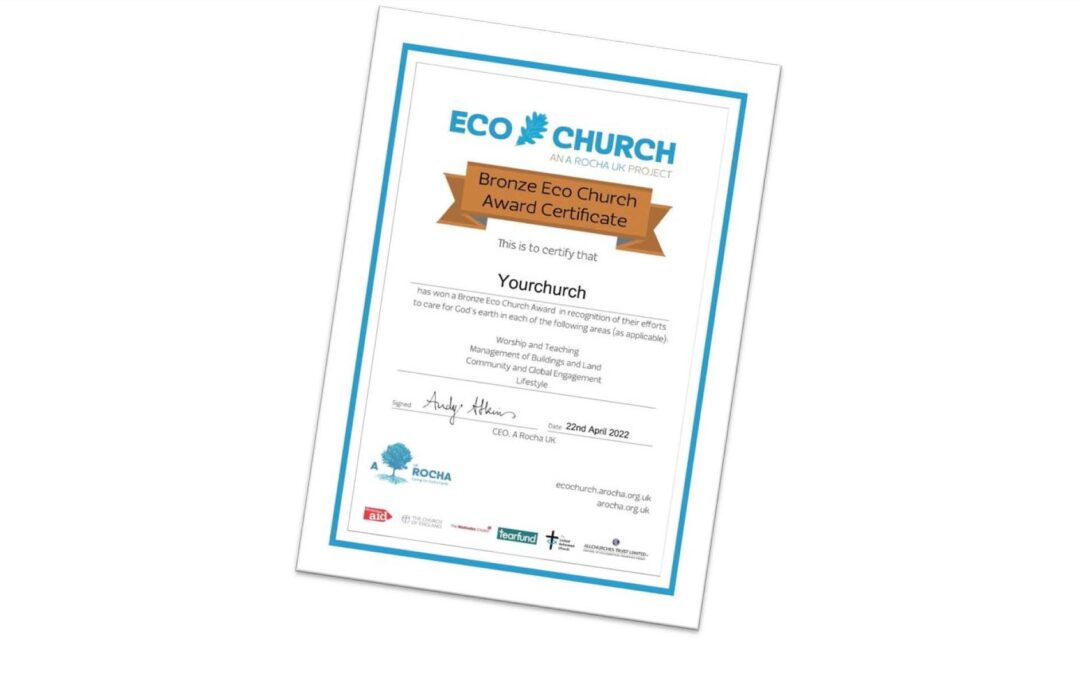 An eco-first for yourchurch!